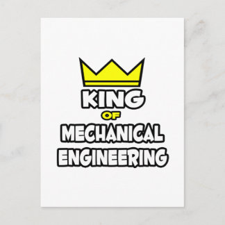 King of Mechanical Engineering Postcard