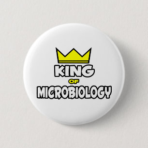 King of Microbiology Button