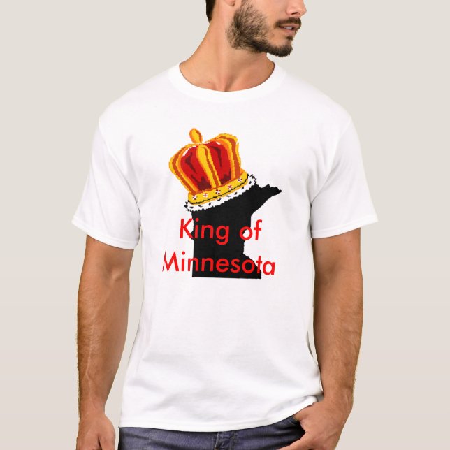 King of Minnesota T-Shirt (Front)