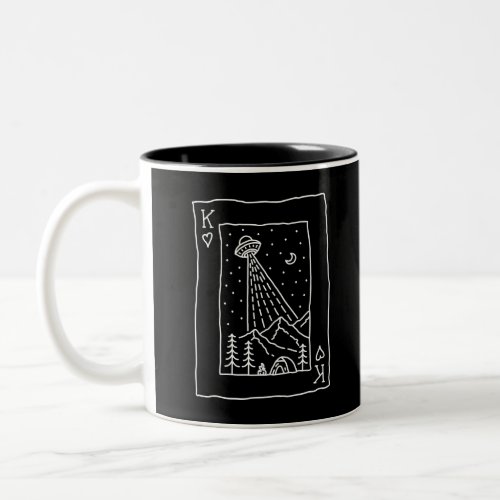 King of Nature Playing Card 2 Two_Tone Coffee Mug