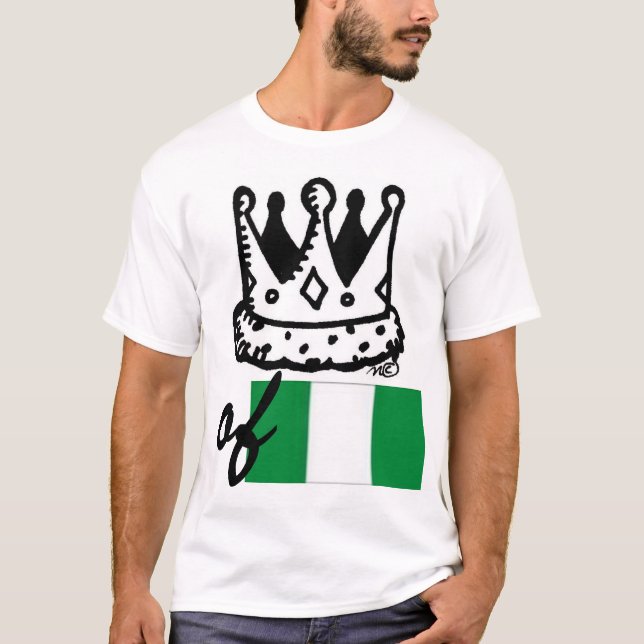 king of nigeria T-Shirt (Front)