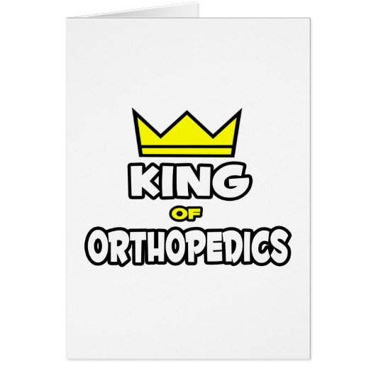 King of Orthopedics Cards (Front)