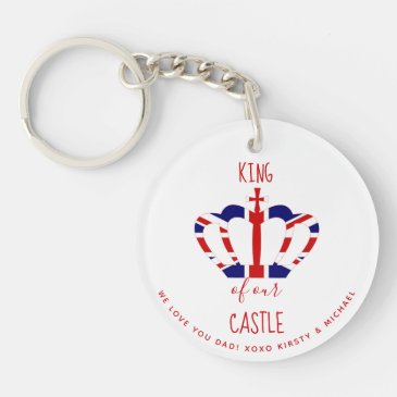 King of our Castle Union Jack Crown | Father's Day