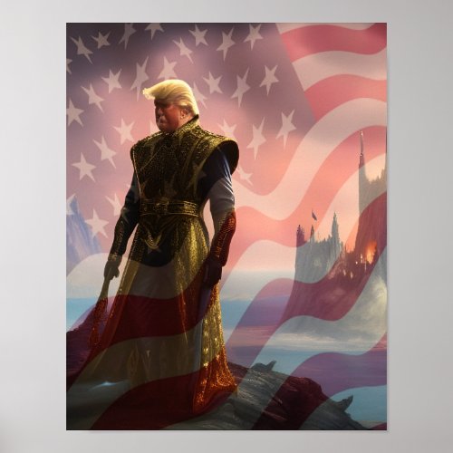 King of our Freedom  Poster