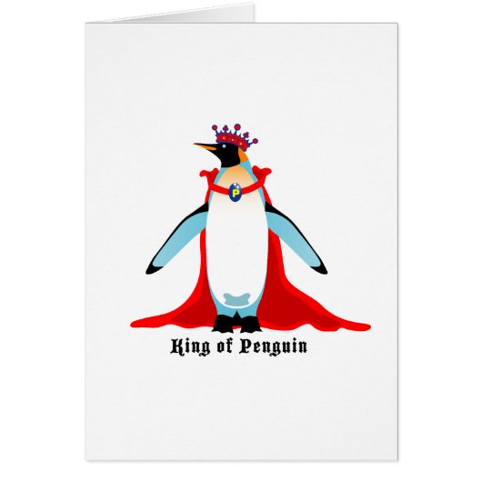King of Penguin Cards (Front)