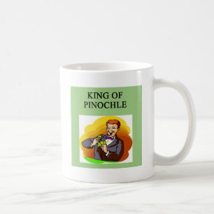king of pinochle coffee mug
