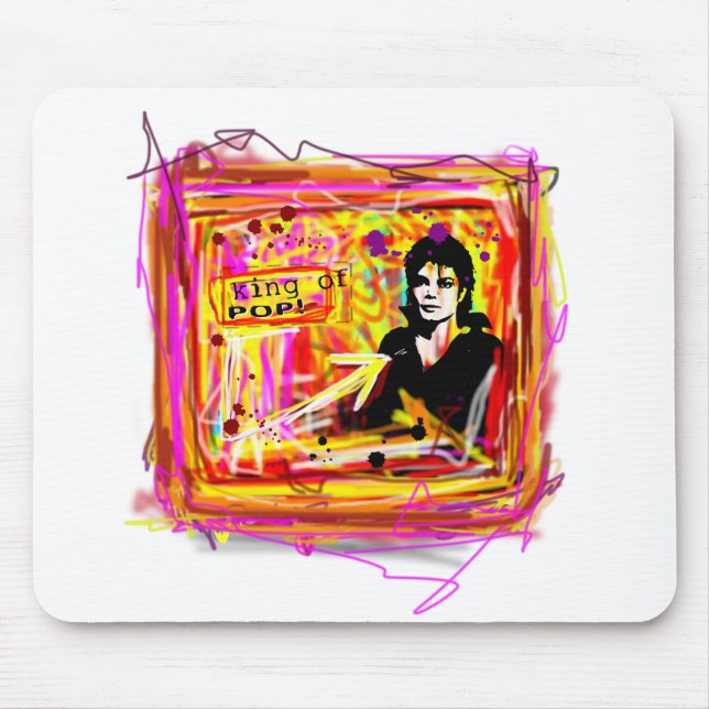 King of Pop Mouse Pad (Front)