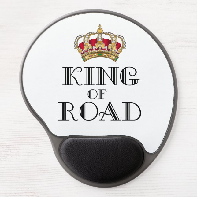 King of road gel mouse pad (Front)