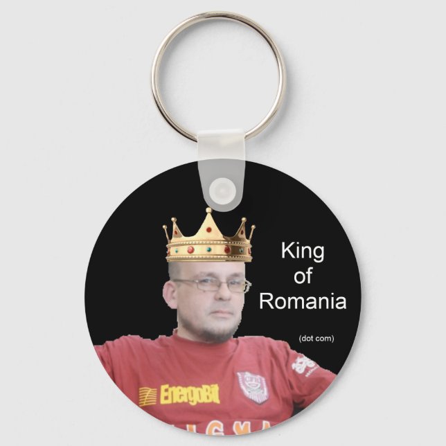 King of Romania - keychain (Front)