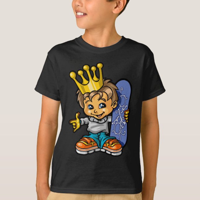 King of snowboard T-Shirt (Front)