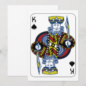 king of spades card (Front/Back)