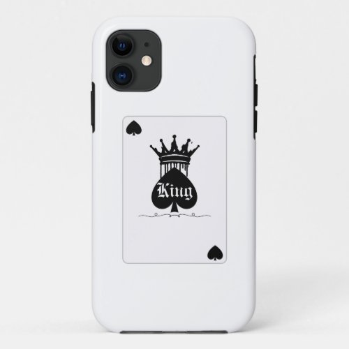 King of Spades iPhone 11 Case