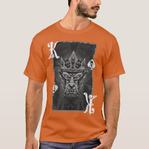 King Of Spades Monkey King - Vintage Poker T-Shirt