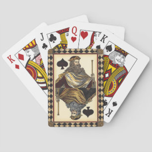 King of Spades Playing Card by Vision Studio