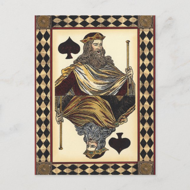 King of Spades Playing Card by Vision Studio (Front)