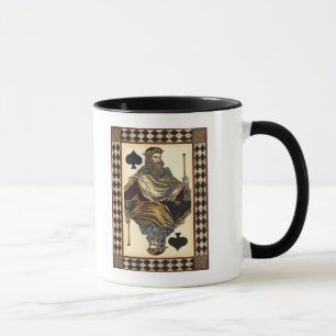 King of Spades Playing Card by Vision Studio Mug