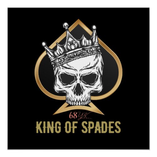 King of spades poster