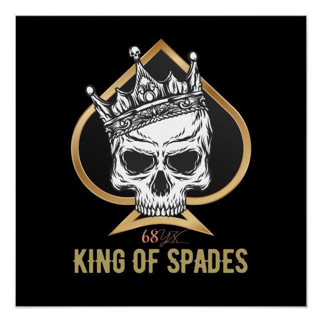King of spades poster (Front)