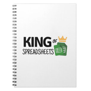 King of spreadsheets notebook