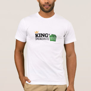 King of spreadsheets T-Shirt