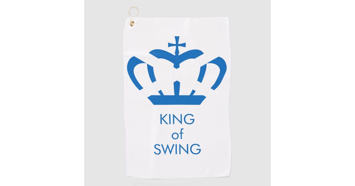 Modern Trendy King of the Kitchen Crown For Men Kitchen Towel, Zazzle