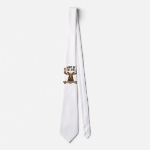 King of the Apex - Vintage American Moose Neck Tie