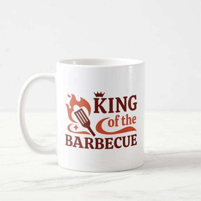 King Of The Barbecue Coffee Mug (Left)