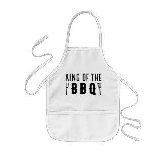 King Of The BBQ Kids' Apron