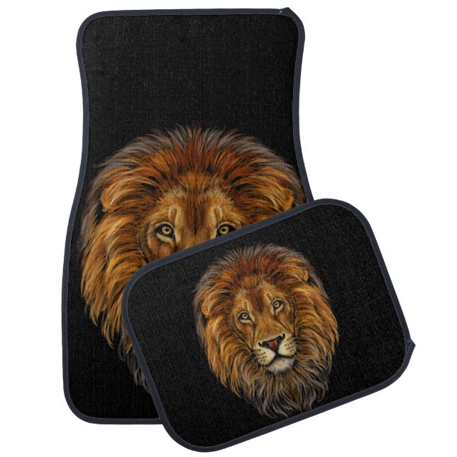 King Of The Beast Car Floor Mat (Set)