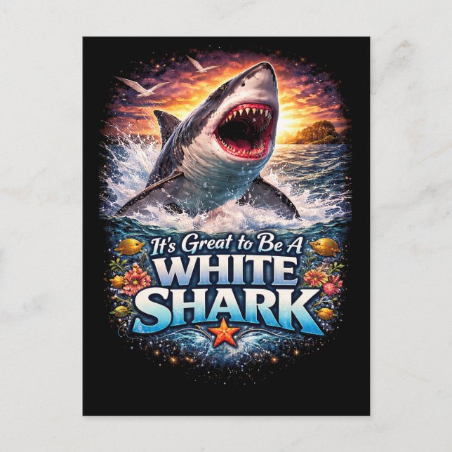 King of the Blue Deep Postcard (Front)
