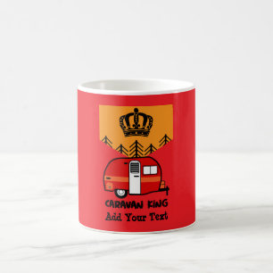  King of the Camper - Funny Camping RV   Coffee Mug