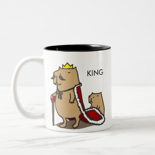 King of the capybara Mug