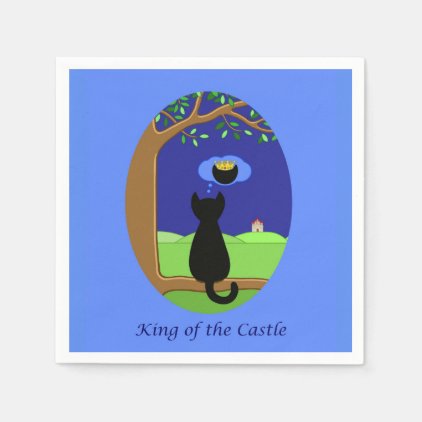 King of the Castle Paper Napkin