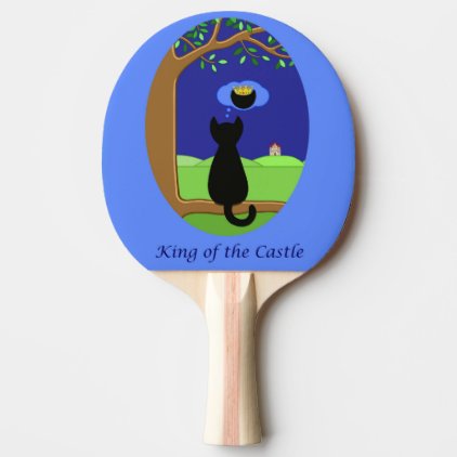 King of the Castle Ping-Pong Paddle