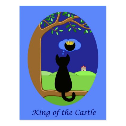 King of the Castle Postcard