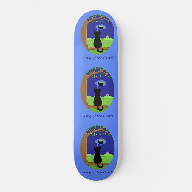King of the Castle Skateboard Deck (Front)