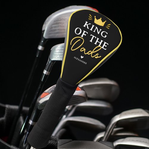 King of the Dads Fathers Day Golf Head Cover