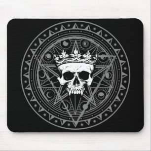 King of the Dead: Dark Royal Vampire Sigil Mouse Pad