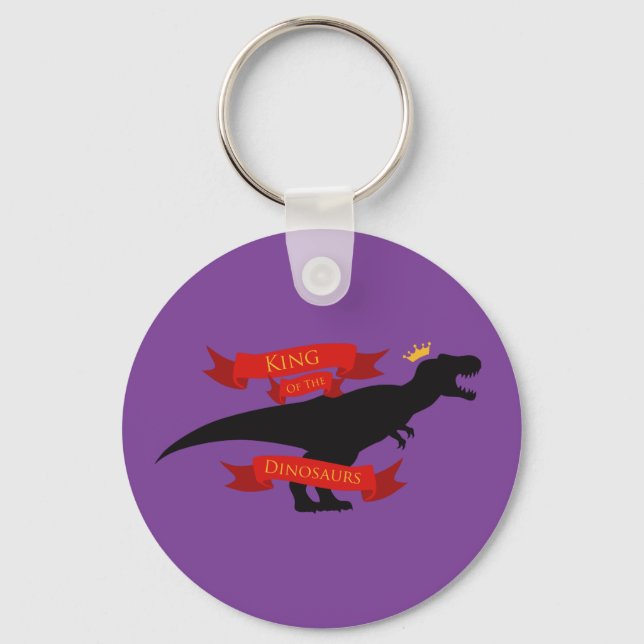 King of the Dinosaurs Keychain (Front)