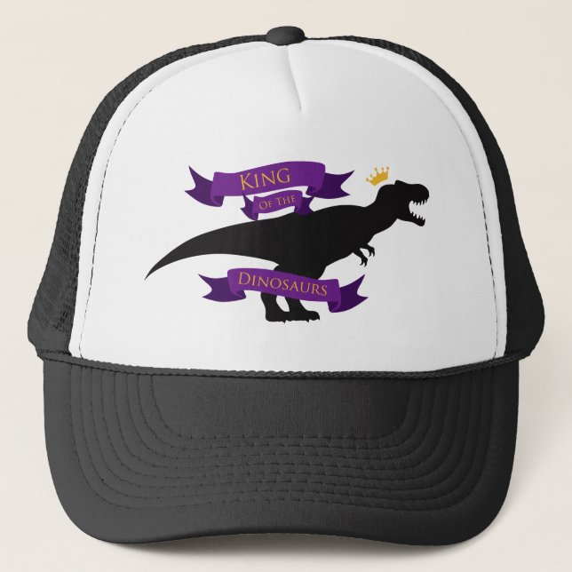 King of the Dinosaurs Trucker Hat (Front)