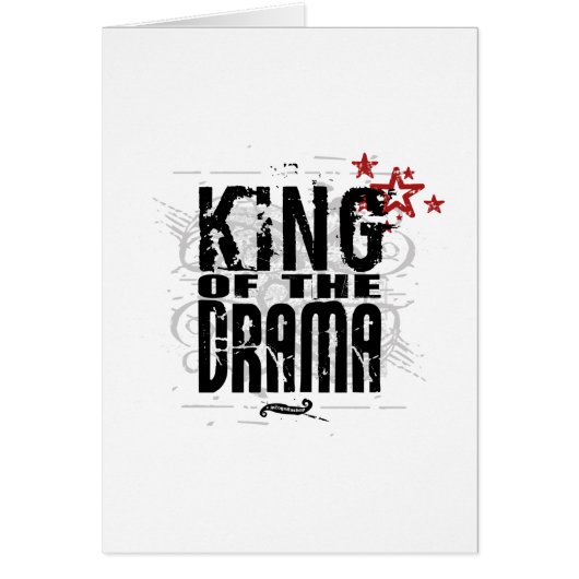 King of the Drama Cards (Front)