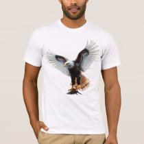 King of the Flies The majestic white-headed eagle T-Shirt