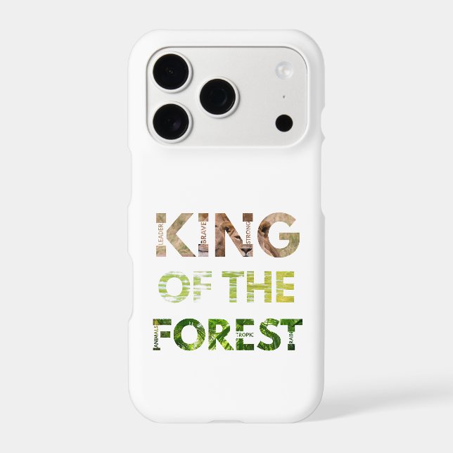 King of the Forest iPhone Case (Back)