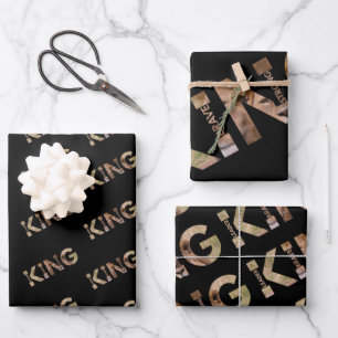 King of the Forest Wrapping Paper Sheets