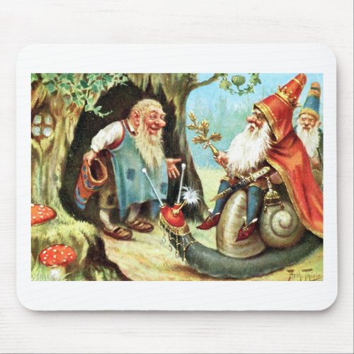 King of the Gnomes Mouse Pad