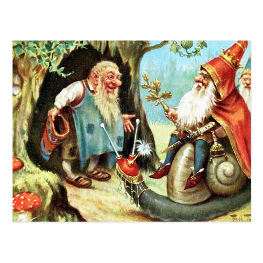 King of the Gnomes Postcard | Zazzle.com