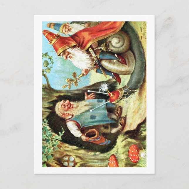King of the Gnomes Postcard (Front)