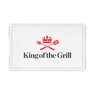 King of the Grill Acrylic Tray