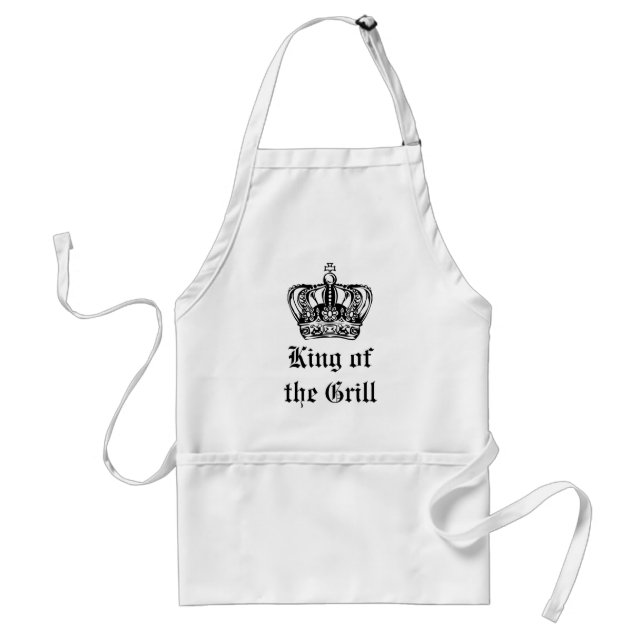 King of the Grill Adult Apron (Front)