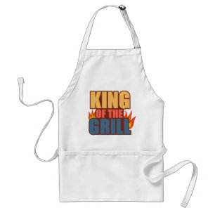King Of The Grill Adult Apron